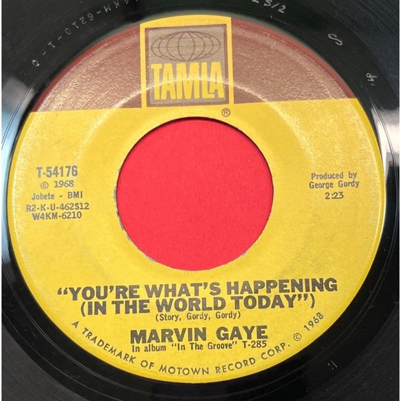 Marvin Gaye I Heard it Through the Grapevine 45 R&B Soul Tamla 54176 - Picture 2 of 4